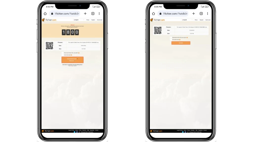 How to Bypass 1fichier Waiting Time When Downloading files