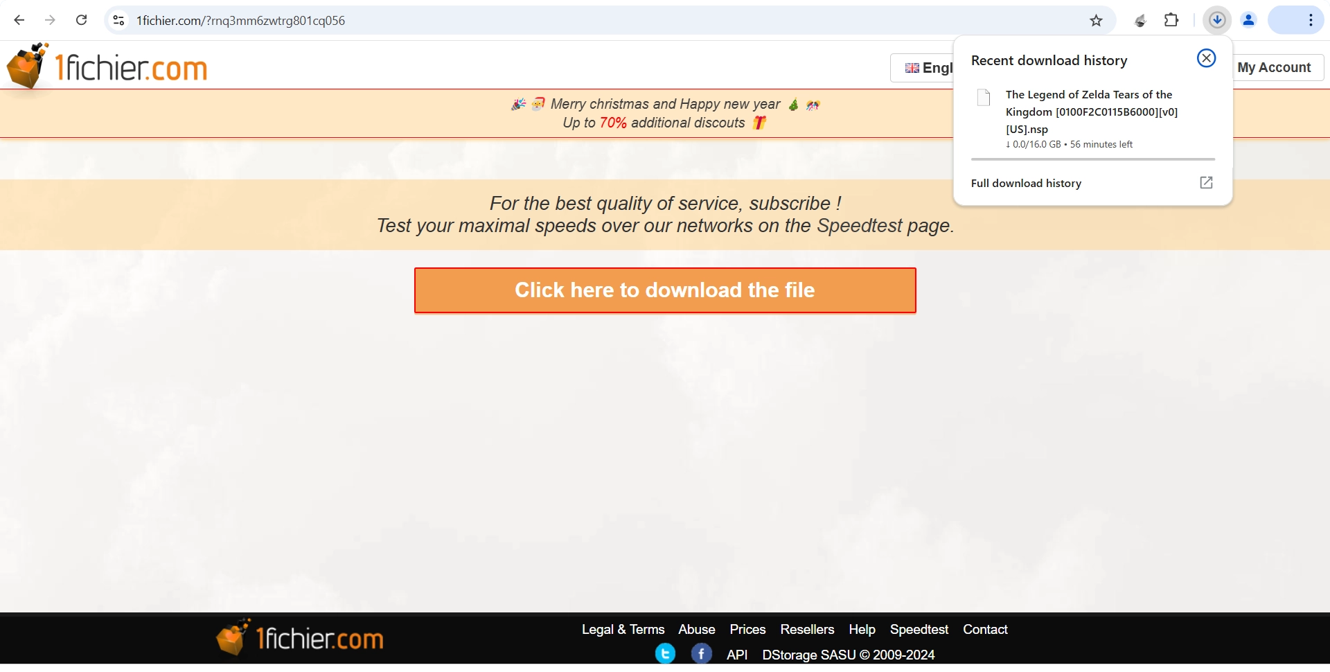 How to Bypass 1fichier Waiting Time When Downloading files